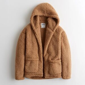 Hollister Tan Teddy Jacket